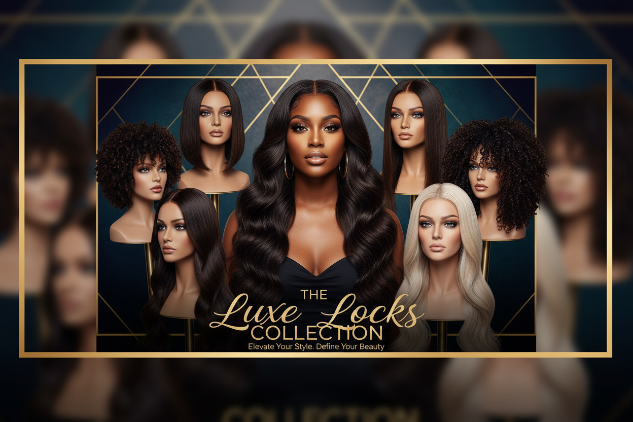 Hair & Wigs Collection Banner