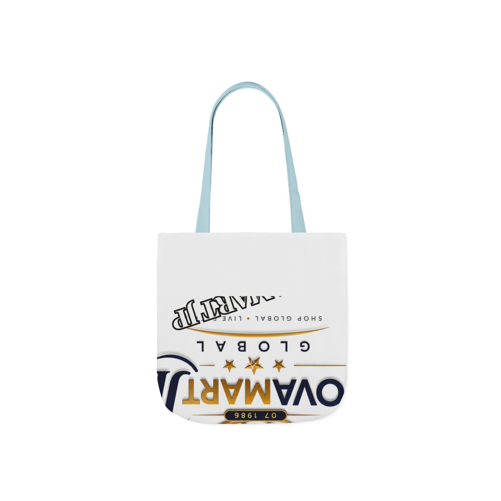 Global Shopper Logo Canvas Tote — JP Emblem Eco Bag