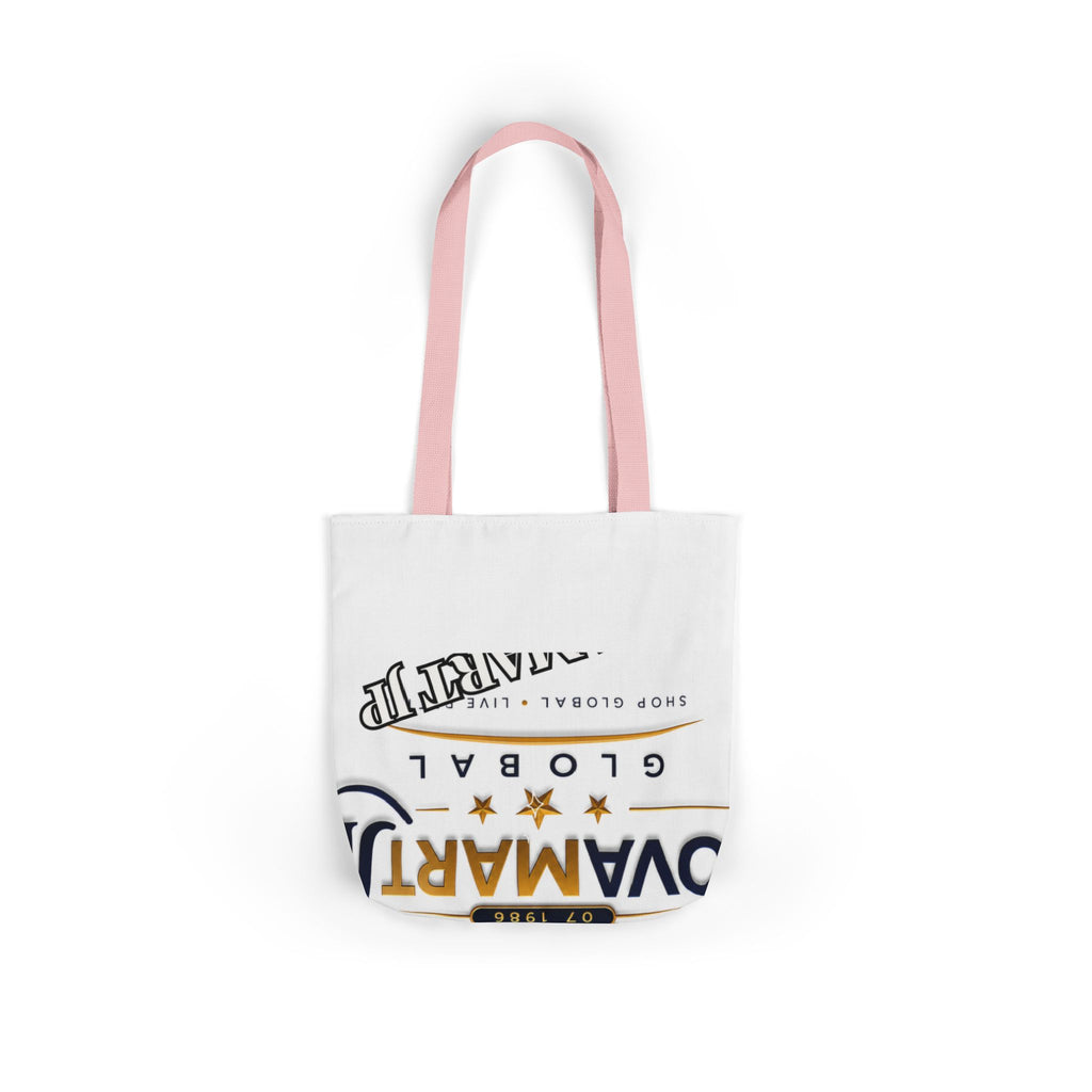 Global Shopper Logo Canvas Tote — JP Emblem Eco Bag