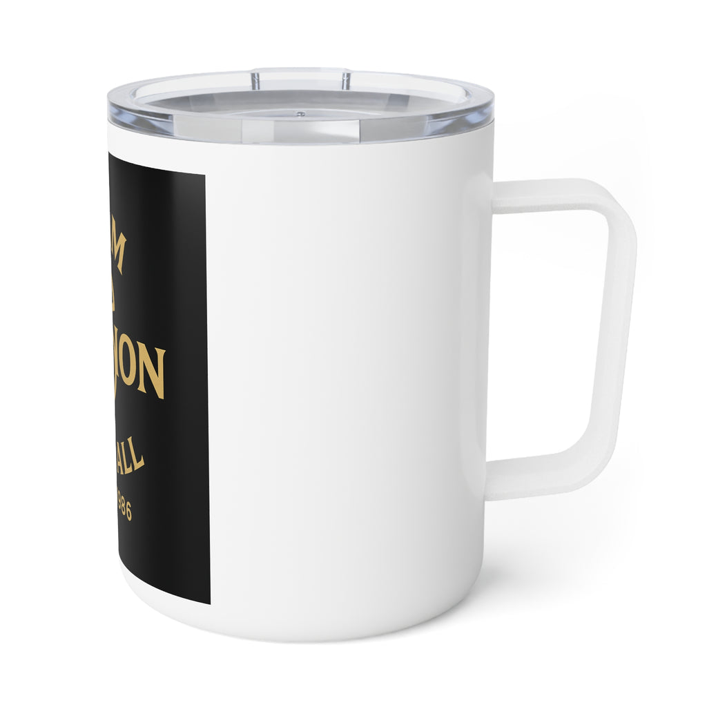 Team Bilon Insulated Coffee Mug — 10oz Travel Tumbler