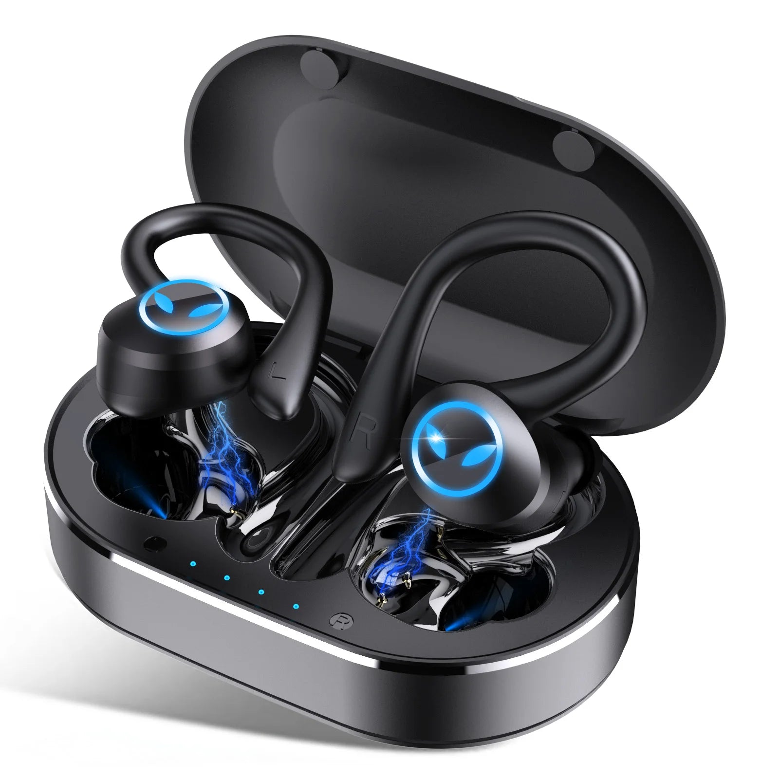 TWS Wireless Earphones Bluetooth-compatible 5.4 Headphones IPX7 Waterproof Earbuds LED Display HD Stereo Mic for Xiaomi iPhone