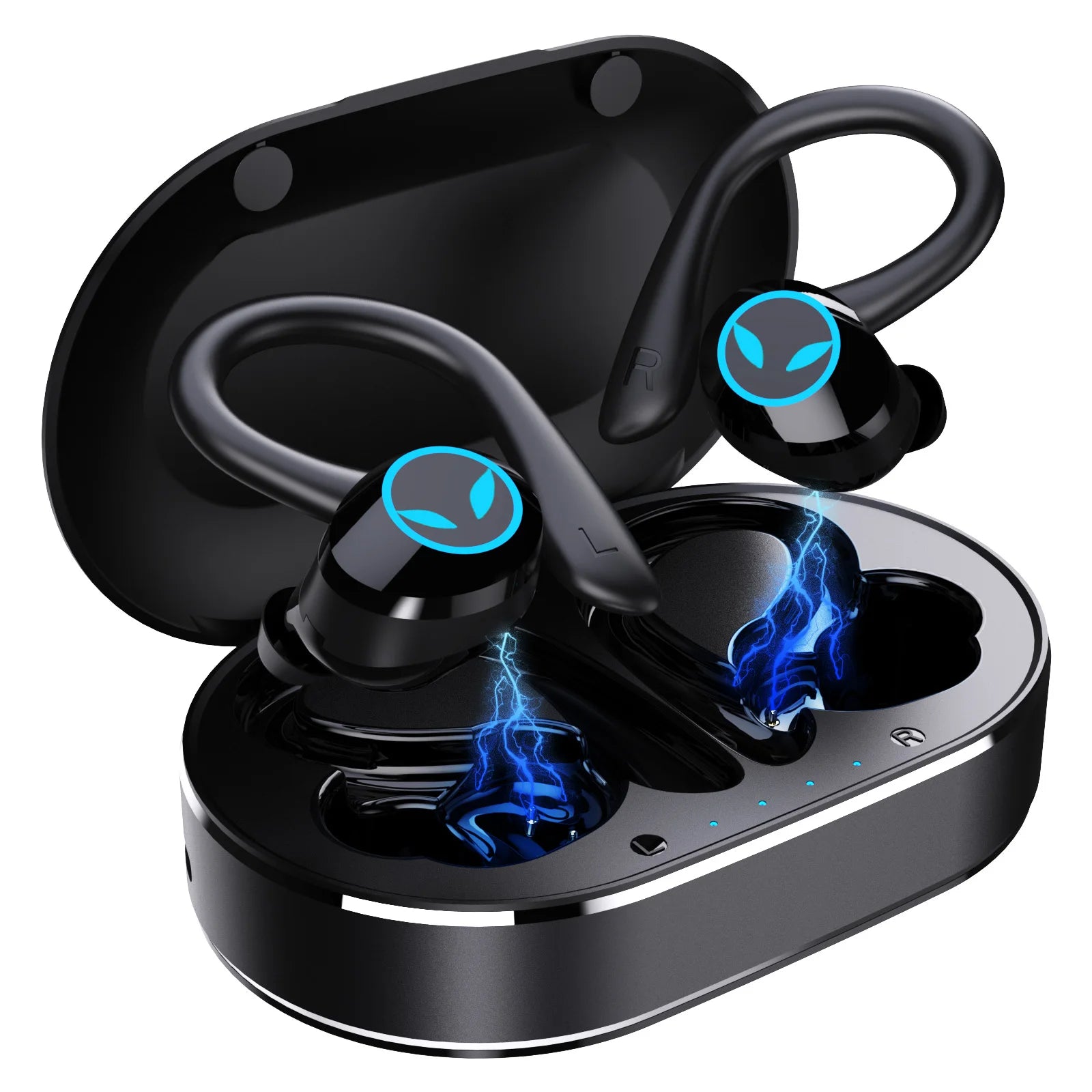 TWS Wireless Earphones Bluetooth-compatible 5.4 Headphones IPX7 Waterproof Earbuds LED Display HD Stereo Mic for Xiaomi iPhone