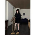Knitted Sweater Dress for Women, Autumn and Winter, Slim Fit, To Be Worn As An Inner Layer with A Coat, Short Skirt Dress