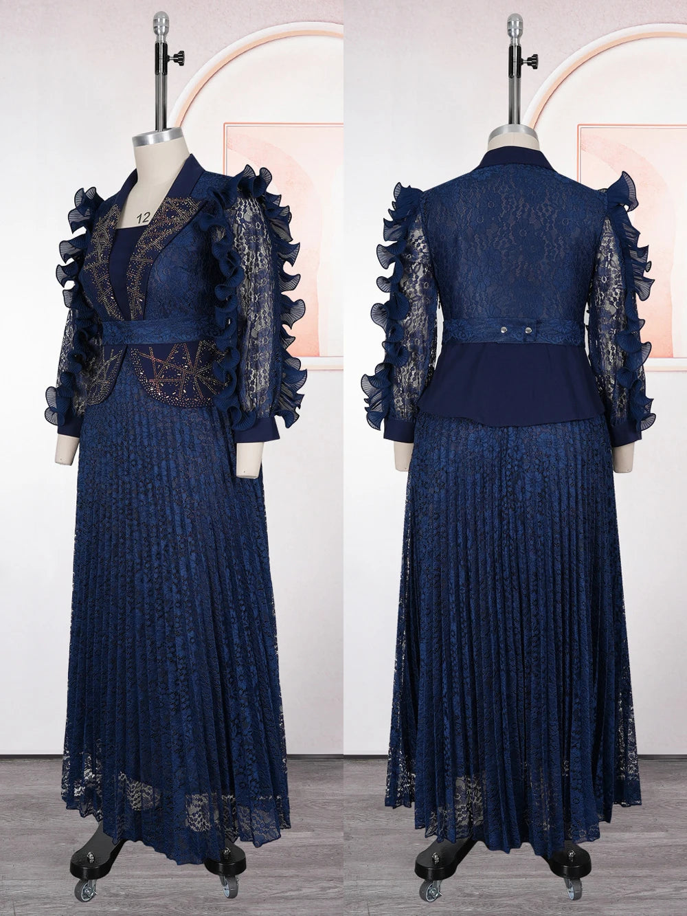 Elegant Women Long Dresses 2026 Spring Summer Clothing Pleated Maxi Robes Wedding Party Prom Evening Gowns Birthday Ladies Dress