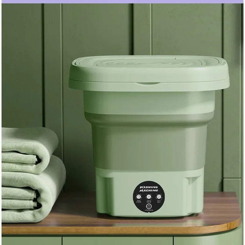 Best-selling folding washing machine - portable and simple - ideal for quick cleaning of underwear, socks during business trips.