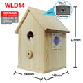 Smart Tuya Bird House 4MP HD WiFi Camera Wireless Birdbox with Night Vision Video Recording SD Card Playback Real Time DIY Gift