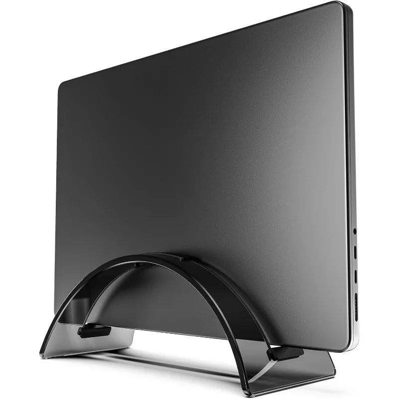 Acrylic Desktop Stand Portable Acrylic Stand Acrylic Vertical Laptop Stand with High Stability for Personal for Organizing