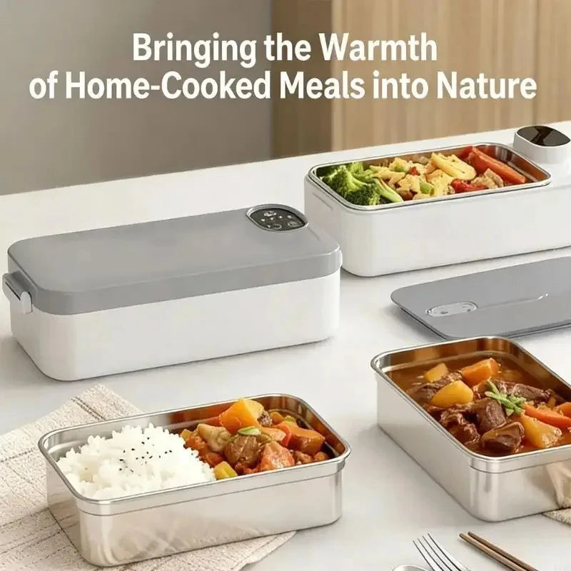 Hot USB Electric Lunch Box 900ml Portable Insulated Electric Lunch Box Suitable For Adult Office School Travel 2026 New.
