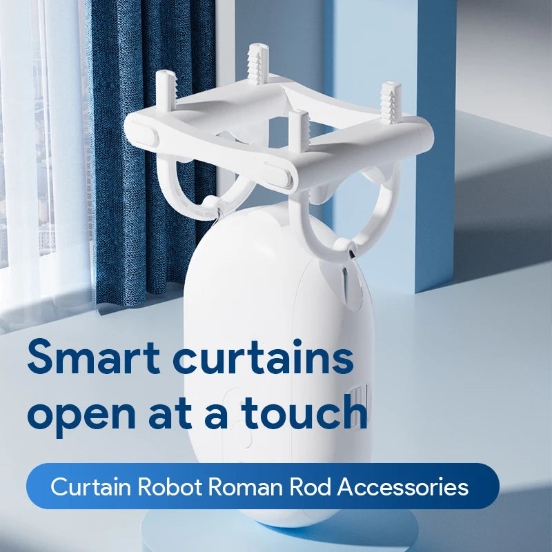 Smart Curtain Opener Zigbee/BL Smart Curtain Robot Motor Roman Rod Rail Automatic Curtain Electric Curtain Robot Remote Control