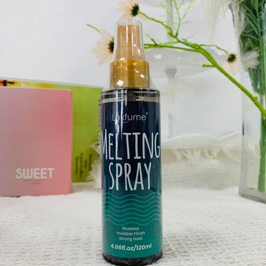 Lace wig installation kit/set Front lace wig glue Melting Spray for lace wig melting spray and lace glue got 2b melting spray
