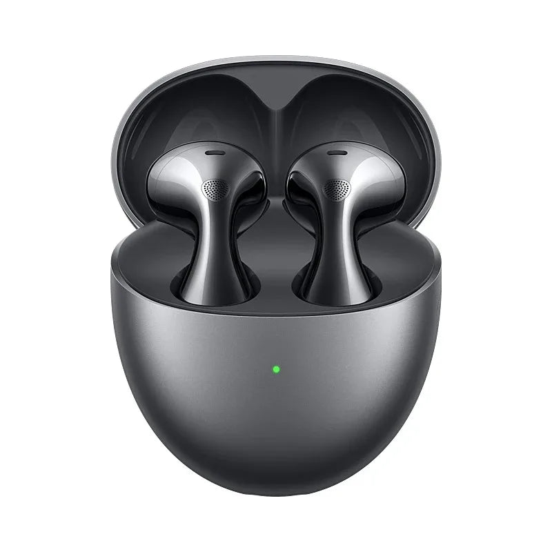 Original HUAWEI Freebuds 6 Earphone TWS Wireless Bluetooth 5.2 Open-fit ANC Noise Reduction Earbuds Long Battery Life Waterproof
