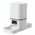 6L Smart Pet Feeder with 180° Dual Camera, WiFi App Control, Dual Bowl Automatic Cat Dog Feeder Schedule Meals & Video Monitor