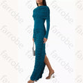 Customized Elegant Maxi Dress A-Line Evening Dresses Formal Long Sleeves Prom Gown Exquisite High Quality Party Gowns for Women