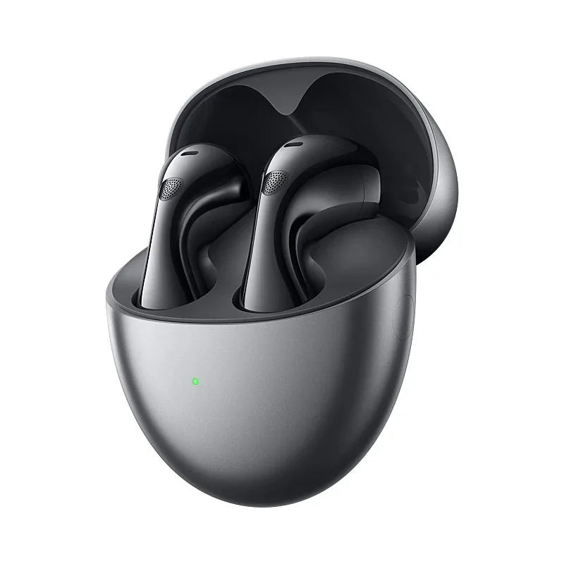 Original HUAWEI Freebuds 6 Earphone TWS Wireless Bluetooth 5.2 Open-fit ANC Noise Reduction Earbuds Long Battery Life Waterproof