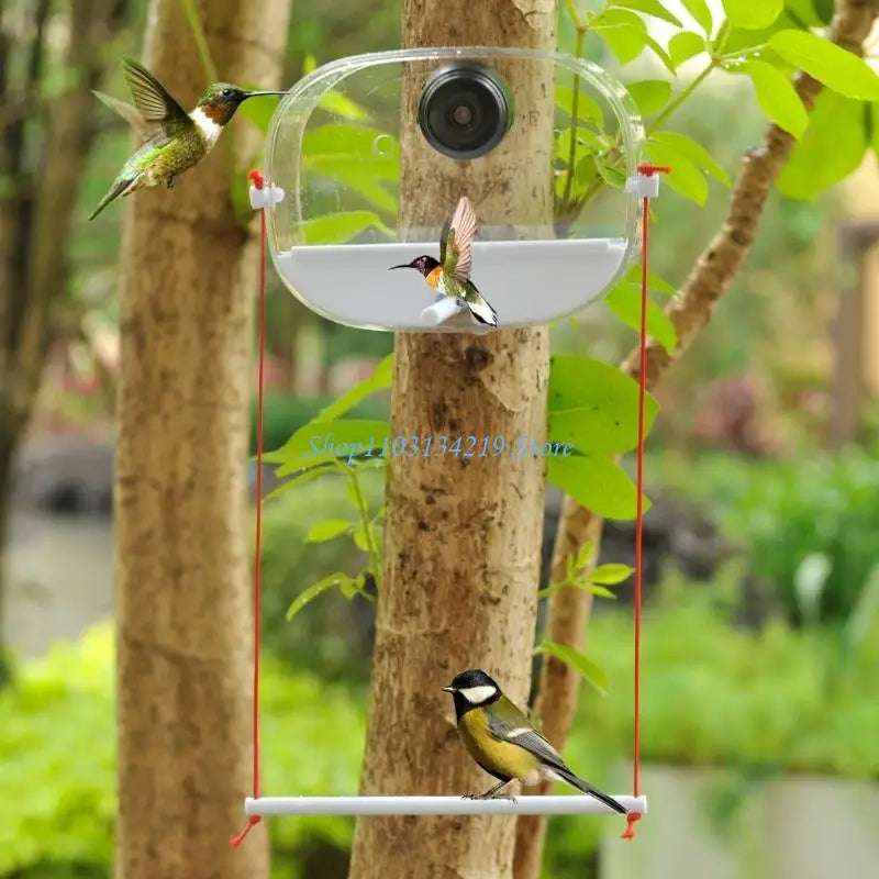 N5KC Automatic Bird Feeders Camera Wildlife Monitoring With Instants Notifications
