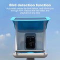 Smart Bird Feeder With Camera For Outside Bird Watching Feeder Camera AI Recognizes Bird Species With Solar Powered
