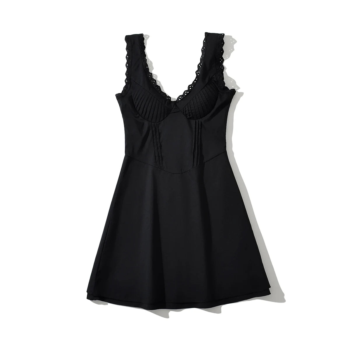 Mini dresses for women 2024 Summer white lace dress bodycon sexy knitted dresses elegant evening party dresses vintage clothes