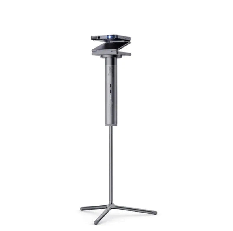Mini ZIP Tri-Fold Truly Portable DLP Projector with PowerPlay Stand & Bag,Outdoor Mini Projector One-Click Screen Mirroring
