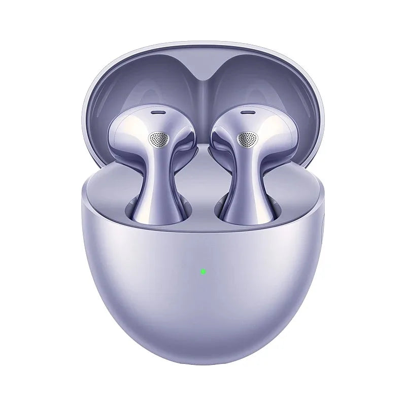 Original HUAWEI Freebuds 6 Earphone TWS Wireless Bluetooth 5.2 Open-fit ANC Noise Reduction Earbuds Long Battery Life Waterproof