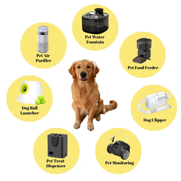 Smart WiFi Automatic Cat Feeder with Camera, Portable Video-Enabled Remote-Controlled Pet Feeder