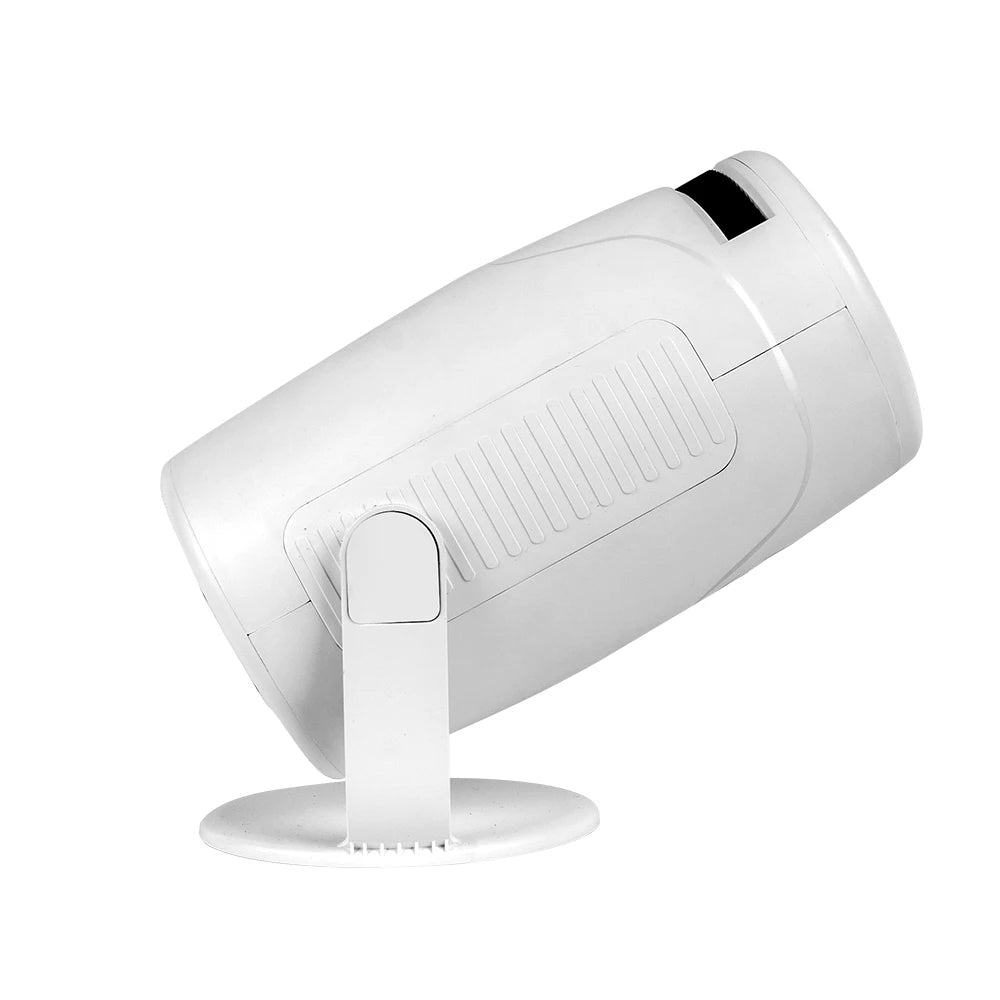 Mini Projector Android TV 11 WiFi 6 Bluetooth 5.2 720P Native 4K Supported 180 Rotation Portable Home Theater