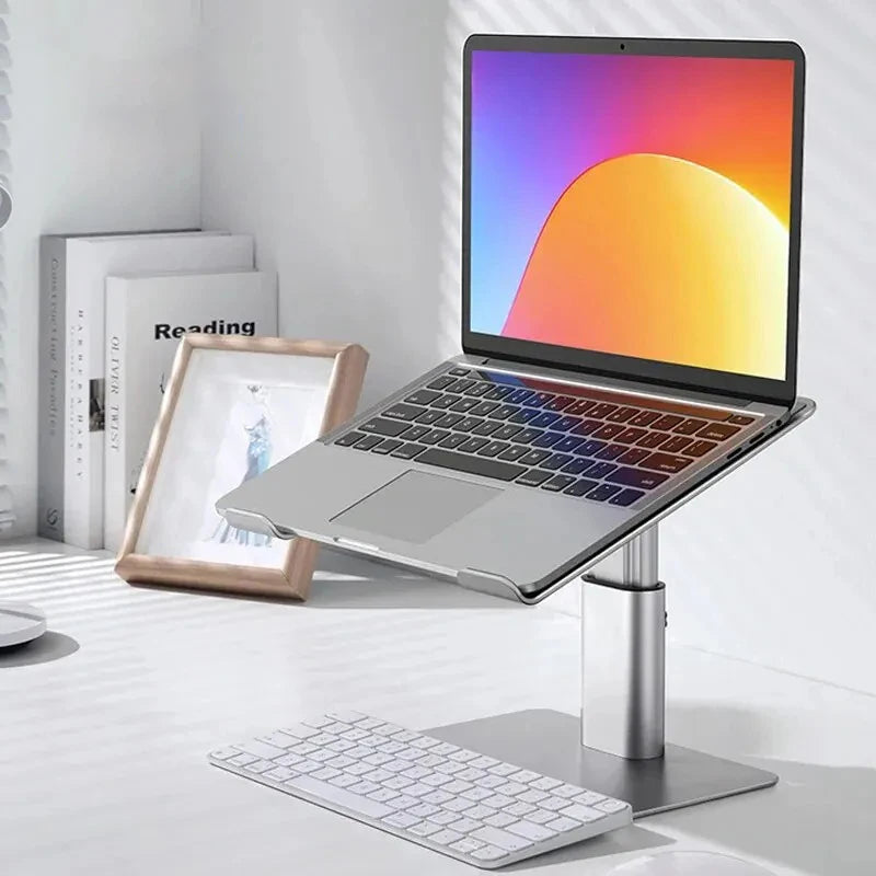 Laptop Stand Holder For PC Macbook Air Pro Aluminum Alloy Foldable Vertical Notebook Stand Laptop Support Laptop Stand