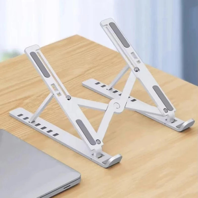 Portable foldable computer monitor stand, adjustable laptop stand, suitable for small-sized tablet dock accessories