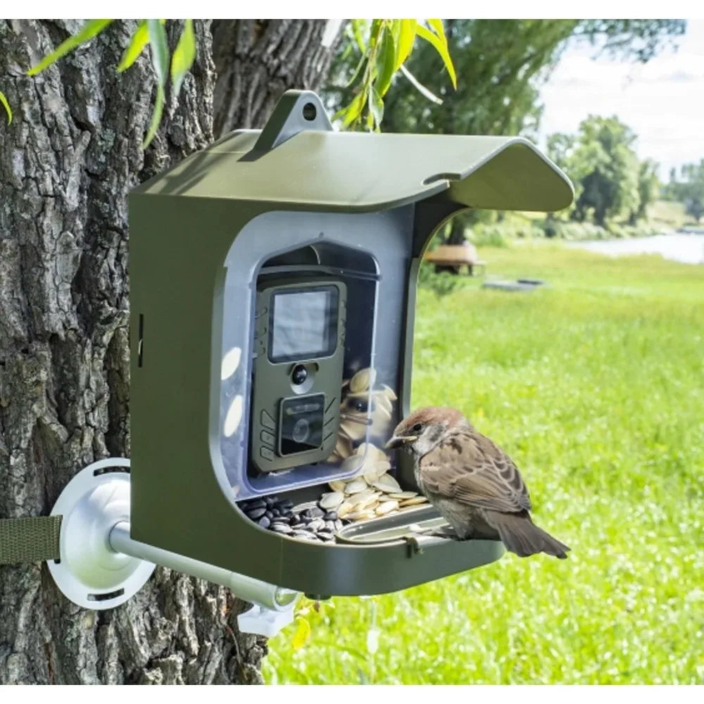 Bird Feeder Outdoor Trail Camera, Bird Watching Camera, WIFI Transfer Picture and Video, Motion Sensor, BC-303W