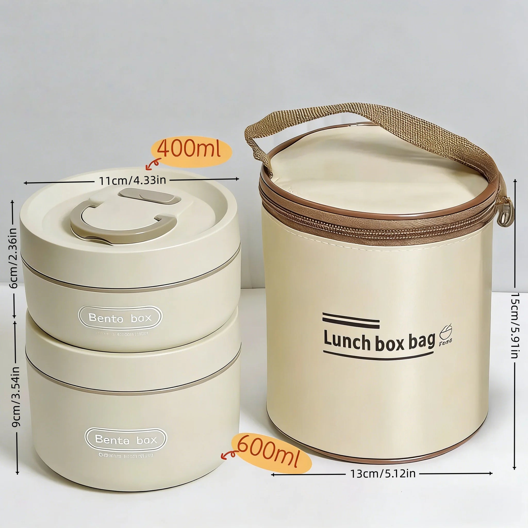 Lunch Box for Office Workers, Lunch Box with Lid, Leak-Proof, Portable Lunch Box, Fresh-Keeping Box, Microwaveable, Stainless Steel Insulated Lunch Box, Dormitory Canteen, Portable Lunch Box for Work