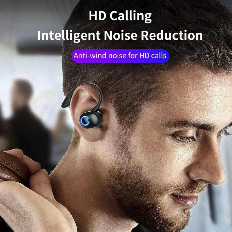 1PCS Wireless Headphones Bluetooth 5.0 Earphones With Mic Single in-Ear Sport Waterproof TWS Earbuds Bluetooth Handsfree Headset