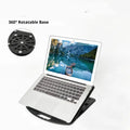 Collapsible and Adjustable Laptop Stand, Portable Ergonomic Laptop 360-Degree Rotating Object-holding Elevation Stand