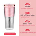 Portable Milkshake and Smoothie Blender 10 Blades Powerful Juice Jug with USB Rechargeable for Home, Office, Sports, Outdoor.