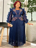 Elegant Women Long Dresses 2026 Spring Summer Clothing Pleated Maxi Robes Wedding Party Prom Evening Gowns Birthday Ladies Dress