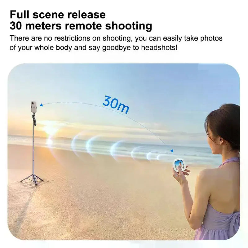 Mini Wireless Magnetic Phone Screen Projector Mobile Phone Rear Camera Selfie Video Camera For Vlog Live Selfie Screen