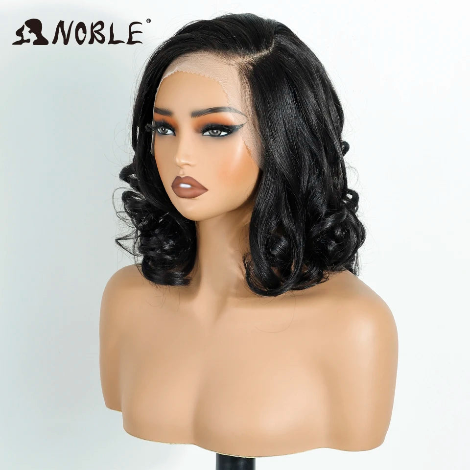 Noble Synthetic Lace Front Wig Wavy Lace Wig Ombre Lace Front Wig Cosplay Wig Natural Wigs For Women Lace Wig synthetic Lace Wig
