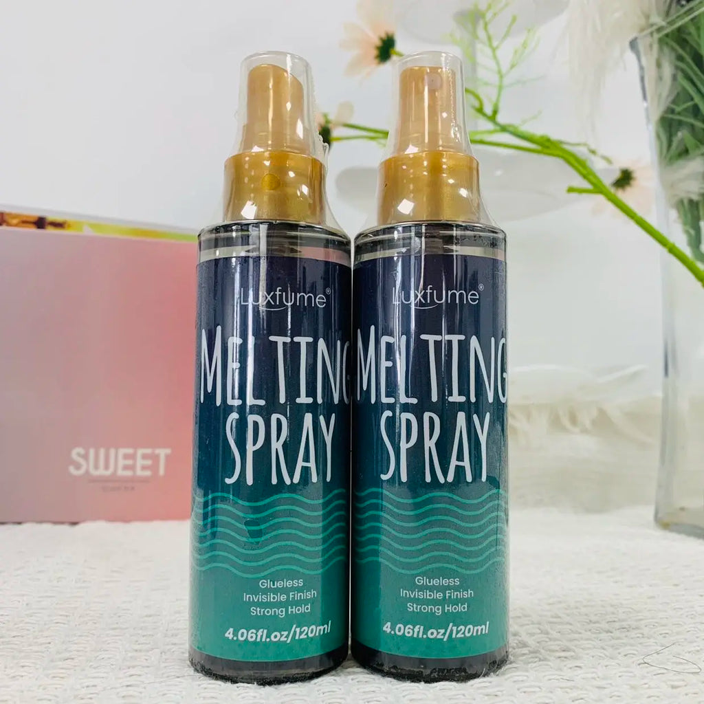 Lace wig installation kit/set Front lace wig glue Melting Spray for lace wig melting spray and lace glue got 2b melting spray
