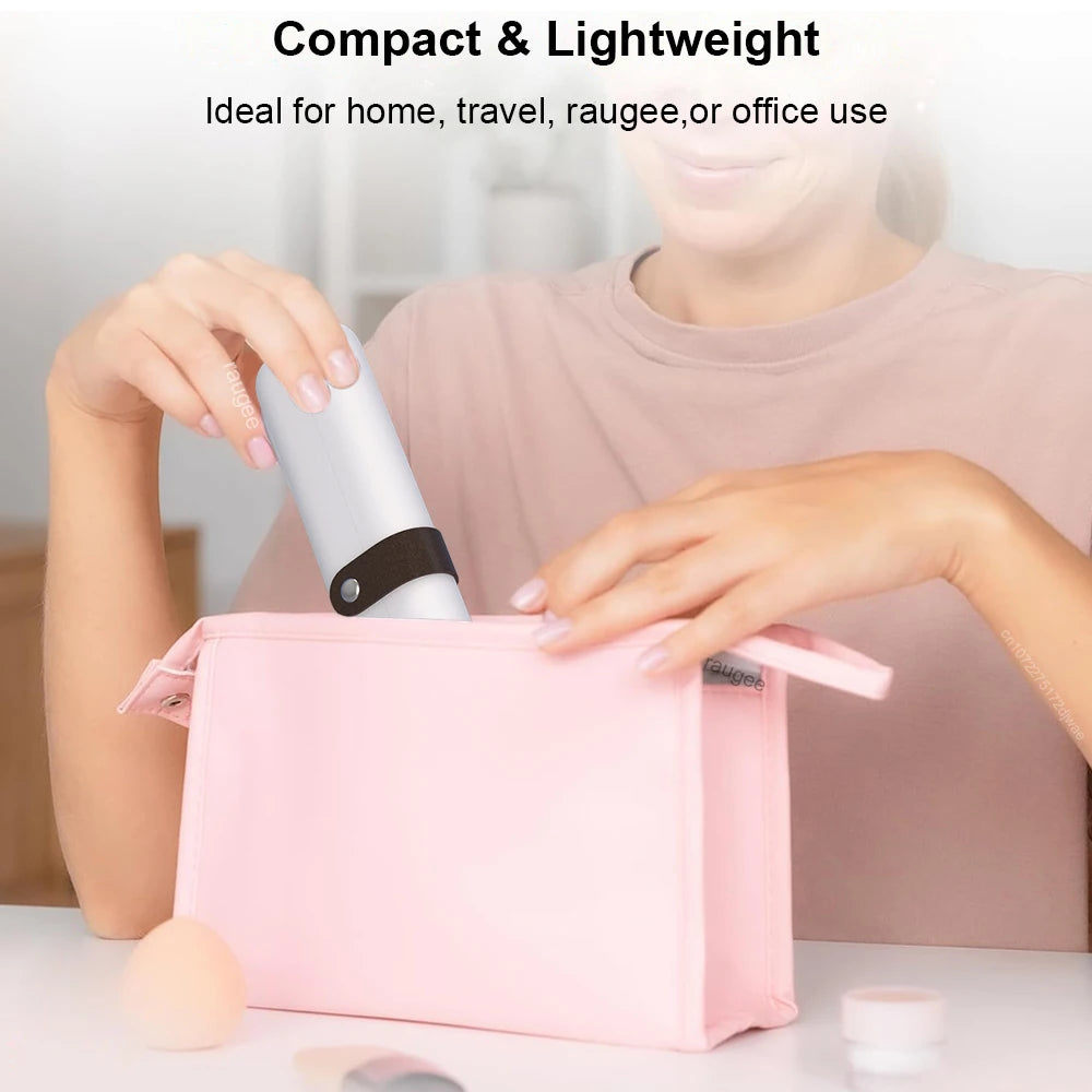 UV Toothbrush Sanitizer Case 99.9% High Efficient Sterilization Automatic UV Disinfection Mini Travel Toothbrush Cleaner Holder