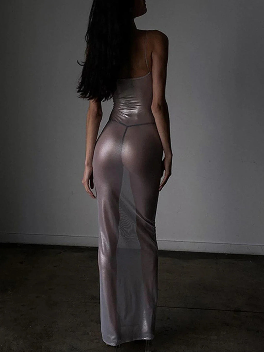 Sexy see through maxi slip summer dress women 2025 bodycon night club birthday party dress ladies long evening dresses vestidos