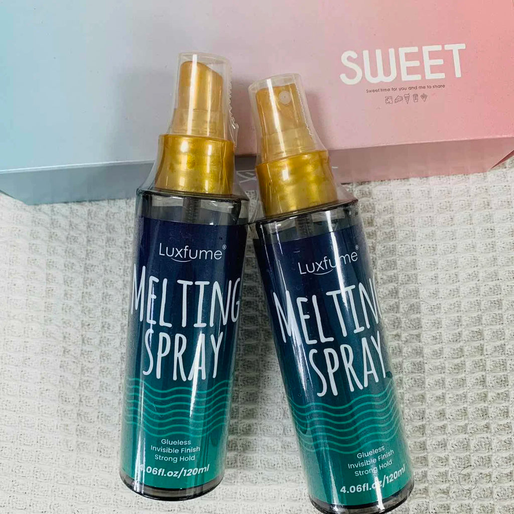 Lace wig installation kit/set Front lace wig glue Melting Spray for lace wig melting spray and lace glue got 2b melting spray