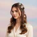 Butterfly Hair Clips Set