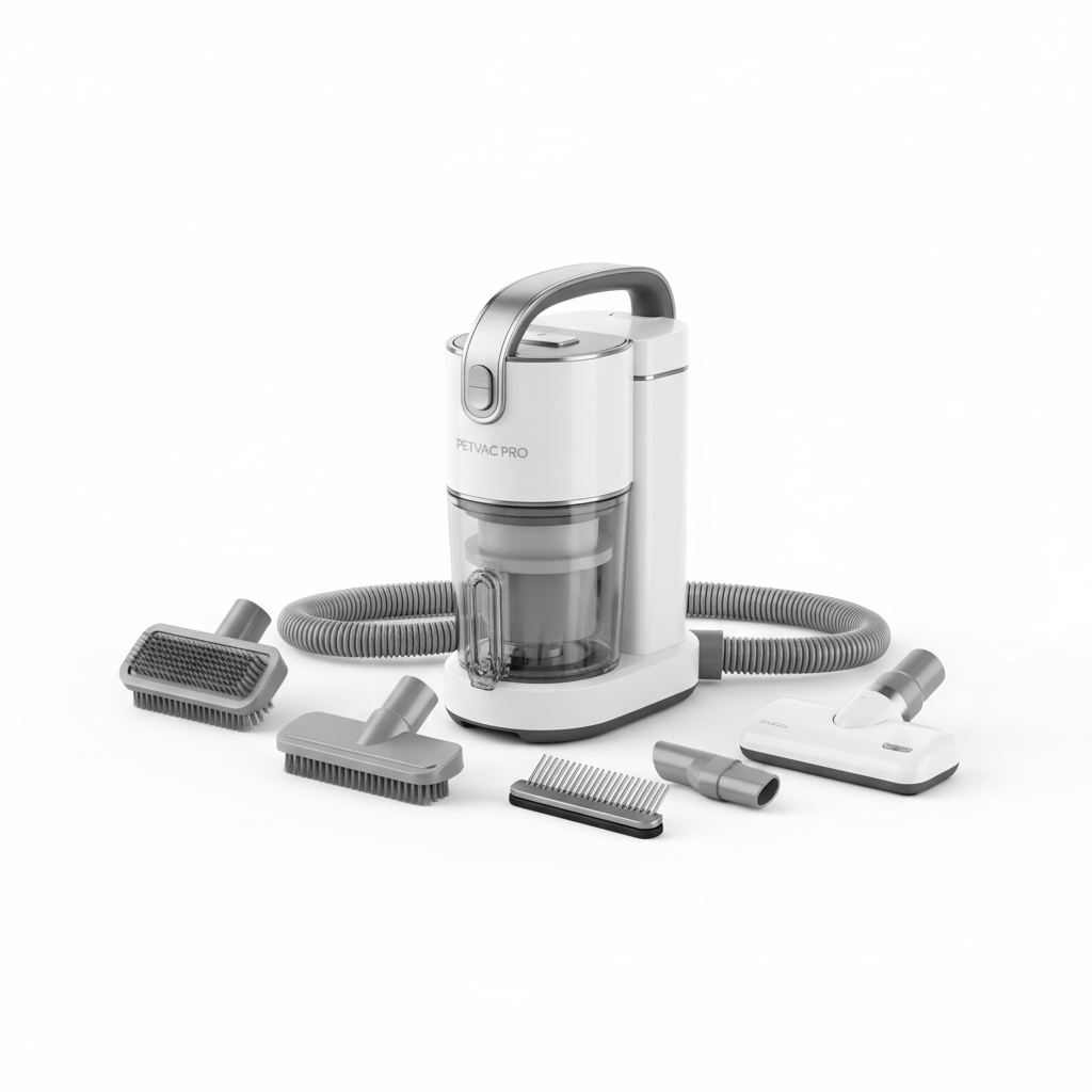 Pet Grooming Vacuum Kit